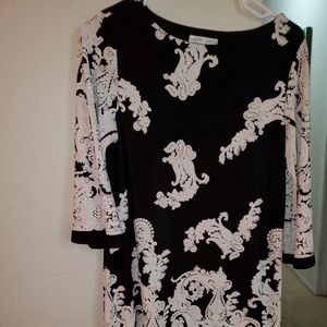Lace Printed Dress